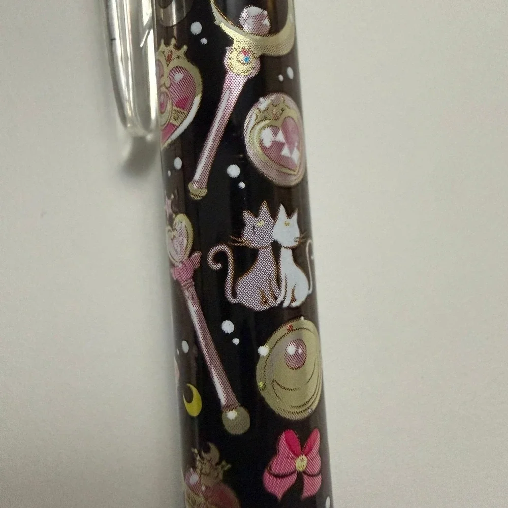 Sailor Moon Pilot Frixion black pen 20th Anniversary 2016 Luna & Artemis Japan